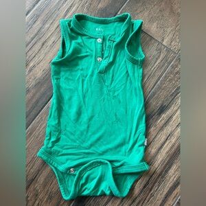 Kyte Baby sleeveless bodysuit - Fern